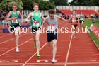 Senior boys 1500 metres hurdles, English Schools Track and Field. Photo: David T. Hewitson/Sports for All Pics